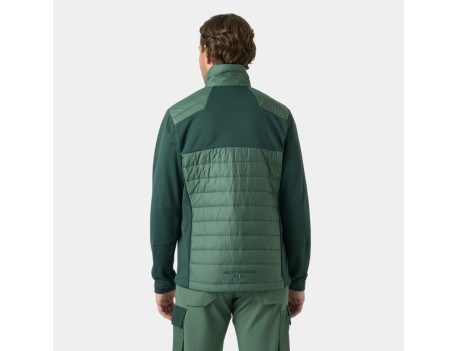 CHAQUETA OXFORD HYBRID INSULATE VERDE HELLY HANSEN
