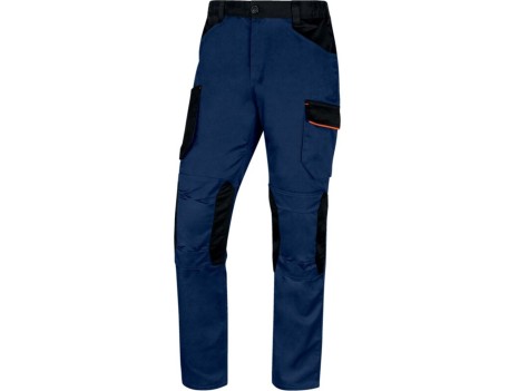 PANTALÓN M2PA3 MARINO/NARANJA ELÁSTICO MACH 2