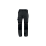 PANTALÓN TRABAJO ELÁSTICO MACH 5 GRIS/NEGRO TALLA M