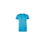 CAMISETA MANGA CORTA CIAN FLÚOR 100% ALGODÓN FLAMEADO