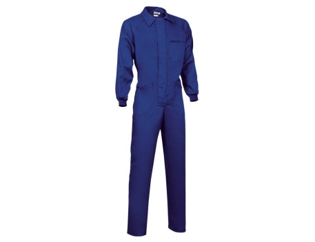 BUZO TRABAJO KEVIN AZUL MULTIBOLSILLOS TALLA S