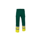 PANTALÓN ALTA VISIBILIDAD TRAIN AMARILLO-VERDE T-S