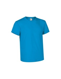 CAMISETA TOP RACING MANGA CORTA AZUL TROPICAL