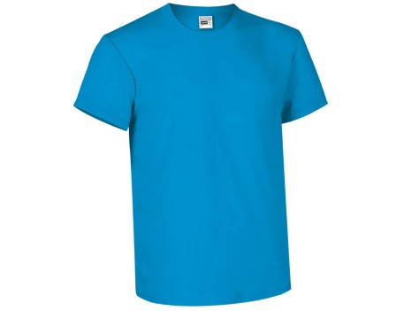 CAMISETA TOP RACING MANGA CORTA AZUL TROPICAL