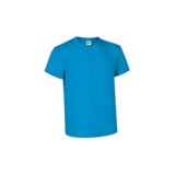 CAMISETA TOP RACING MANGA CORTA AZUL TROPICAL