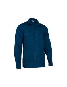 CAMISA MANGA LARGA CONDOR MARINO 100% ALGODÓN