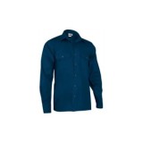 CAMISA MANGA LARGA CONDOR MARINO 100% ALGODÓN