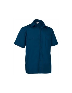 CAMISA MANGA CORTA ACADEMY MARINO CON 2 BOLSILLOS