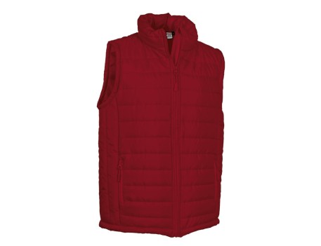 CHALECO ACOLCHADO FRANK ROJO LOTO TALLA S VALENTO