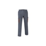 PANTALÓN TRABAJO THUNDER GRIS-NARANJA TALLA S