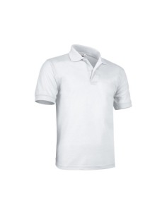 POLO MANGA CORTA ULISES BLANCO TALLA S VALENTO