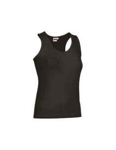 CAMISETA AMANDA NEGRA TALLA S SIN MANGAS MUJER