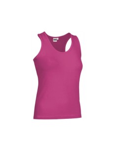 CAMISETA AMANDA ROSA MAGENTA TALLA S SIN MANGAS