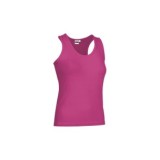 CAMISETA AMANDA ROSA MAGENTA TALLA S SIN MANGAS