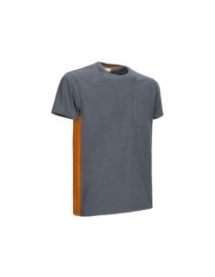 CAMISETA THUNDER GRIS/NARANJA TALLA S VALENTO