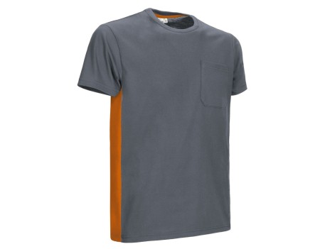 CAMISETA THUNDER GRIS/NARANJA TALLA S VALENTO