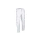 PANTALÓN TRABAJO TOP ROBLE BLANCO MULTIBOLSILLOS
