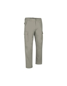PANTALÓN TRABAJO TOP ROBLE BEIG ARENA MULTIBOLSILLOS