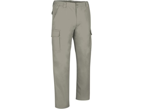 PANTALÓN TRABAJO TOP ROBLE BEIG ARENA MULTIBOLSILLOS