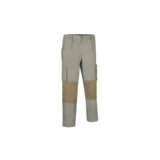 PANTALÓN TRABAJO MULTIBOLSILLOS DARKO BICOLOR BEIGE