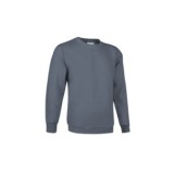 SUDADERA DUBLIN CUELLO REDONDO GRIS CEMENTO PROFESIONAL