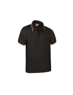 POLO TÉCNICO MANGA CORTA MAASTRICHT NEGRO VALENTO