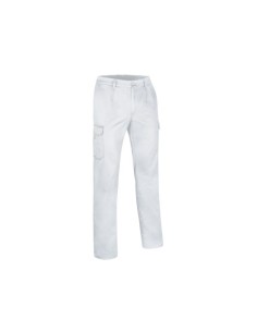 PANTALÓN TRABAJO MONTERREY BLANCO MULTIBOLSILLOS T-38