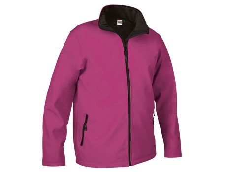 CHAQUETA SOFTSHELL HORIZON ROSA MAGENTA VALENTO