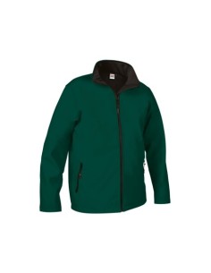 CHAQUETA SOFTSHELL HORIZON CORTAVIENTOS VERDE T-S
