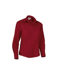 CAMISA MUJER STAR MANGA LARGA POPELÍN VALENTO