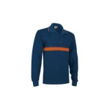 POLO SERVER MANGA LARGA MARINO/NARANJA VALENTO