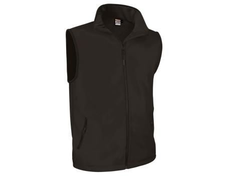 CHALECO SOFTSHELL TUNDRA NEGRO VALENTO