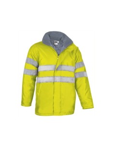 PARKA IMPERMEABLE ALTA VISIBILIDAD TRAFFIC CAPUCHA