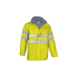 PARKA IMPERMEABLE ALTA VISIBILIDAD TRAFFIC CAPUCHA