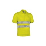 POLO ALTA VISIBILIDAD BUILD AMARILLO MANGA CORTA