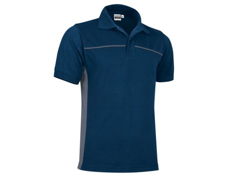 POLO THUNDER BICOLOR MANGA CORTA VALENTO