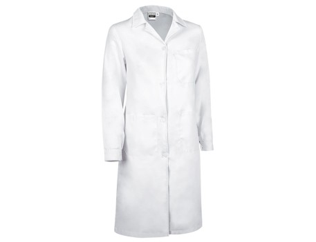 BATA SANITARIA MUJER SMART BLANCA MANGA LARGA