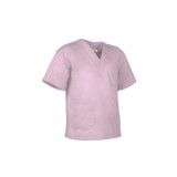 CHAQUETA SANITARIA LINK ROSA MANGA CORTA VALENTO