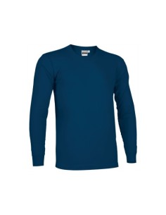 CAMISETA MANGA LARGA TOP ARROW MARINO 100% ALGODÓN