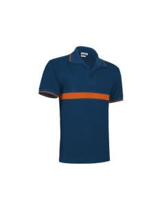 POLO SERVER MARINO/NARANJA PROTECCIÓN CIVIL VALENTO