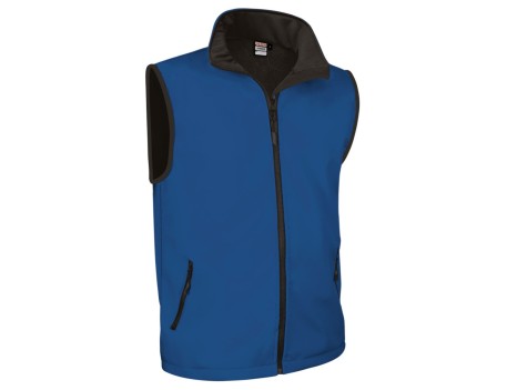 CHALECO SOFTSHELL TUNDRA AZUL ROYAL T-S