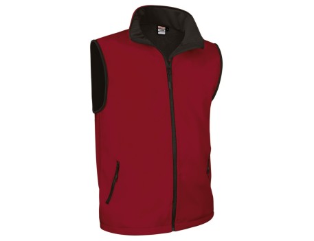 CHALECO SOFTSHELL TUNDRA ROJO TRABAJO T-S
