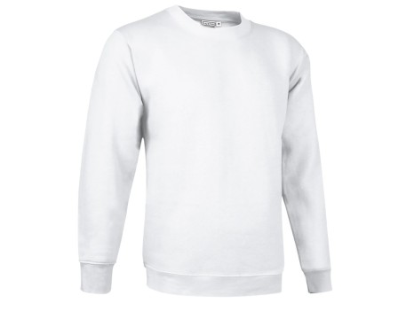 SUDADERA DUBLIN CUELLO REDONDO BLANCO