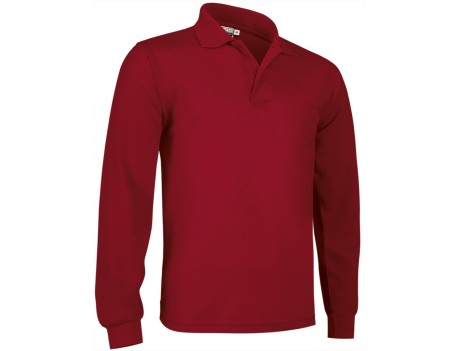 POLO MANGA LARGA TOP PREDATOR ROJO TALLA M