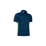 POLO BICOLOR MANGA CORTA THUNDER MARINO/VERDE