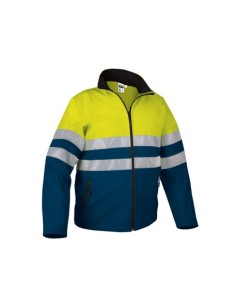 CHAQUETA SOFTSHELL ALTA VISIBILIDAD BICOLOR T-M