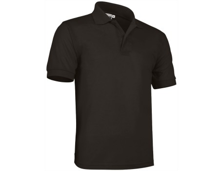 POLO MANGA CORTA TOP PATROL NEGRO TALLA M VALENTO