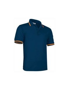 POLO BICOLOR COMBI MARINO BANDERA ESPAÑA TALLA M