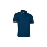 POLO BICOLOR COMBI MARINO BANDERA ESPAÑA TALLA M