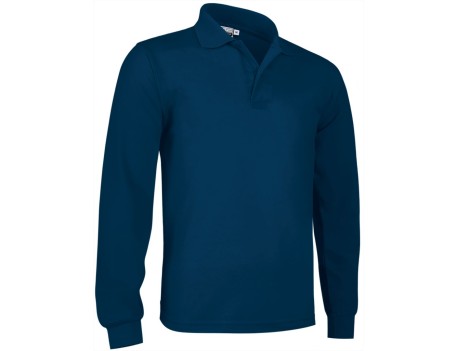 POLO MANGA LARGA TOP PREDATOR AZUL MARINO TALLA S